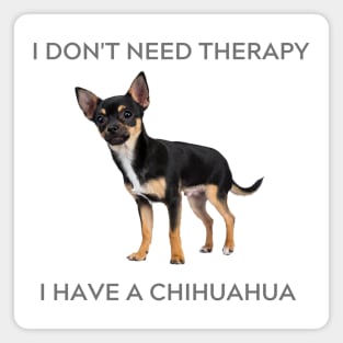 Chihuahua Therapy Magnet